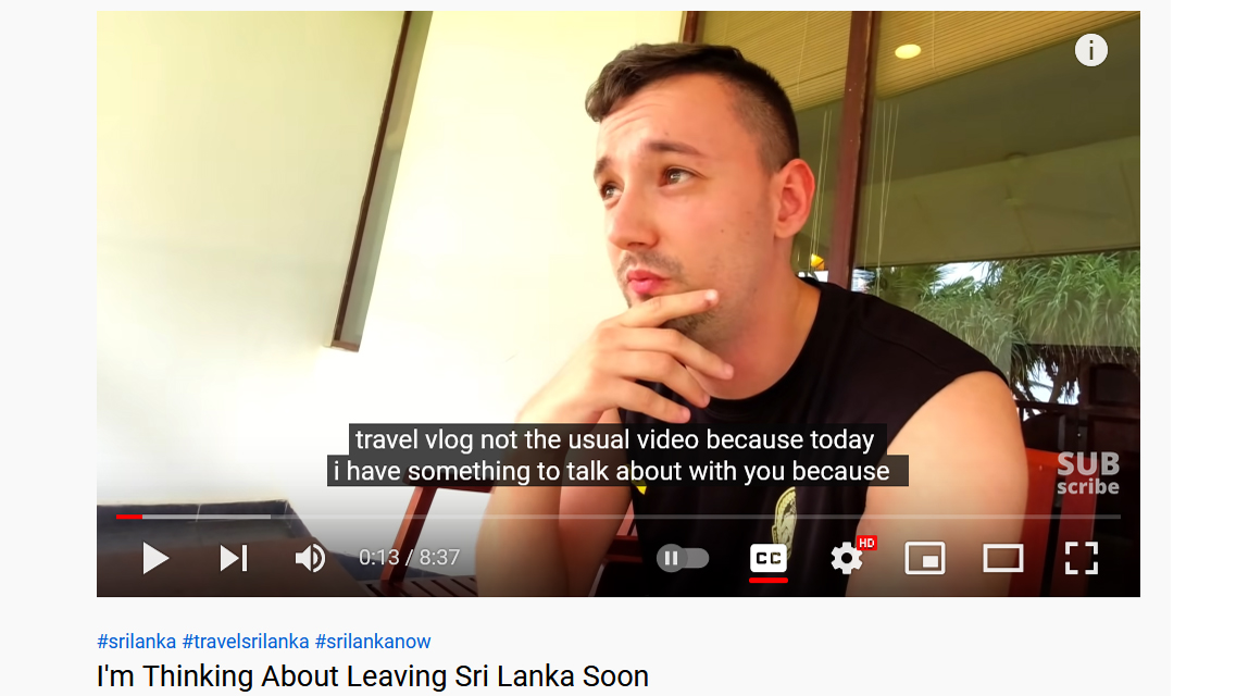 Sri Lanka&rsquo;s beloved German travel vlogger mulls leaving as forex crisis creates blackouts